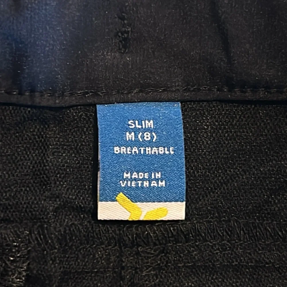 Old Navy black pants Size M(8)